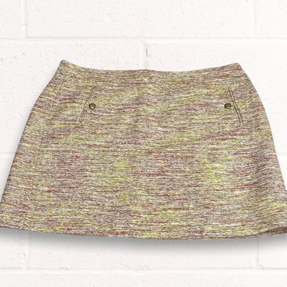Loft Woven Textured Skirt size 16